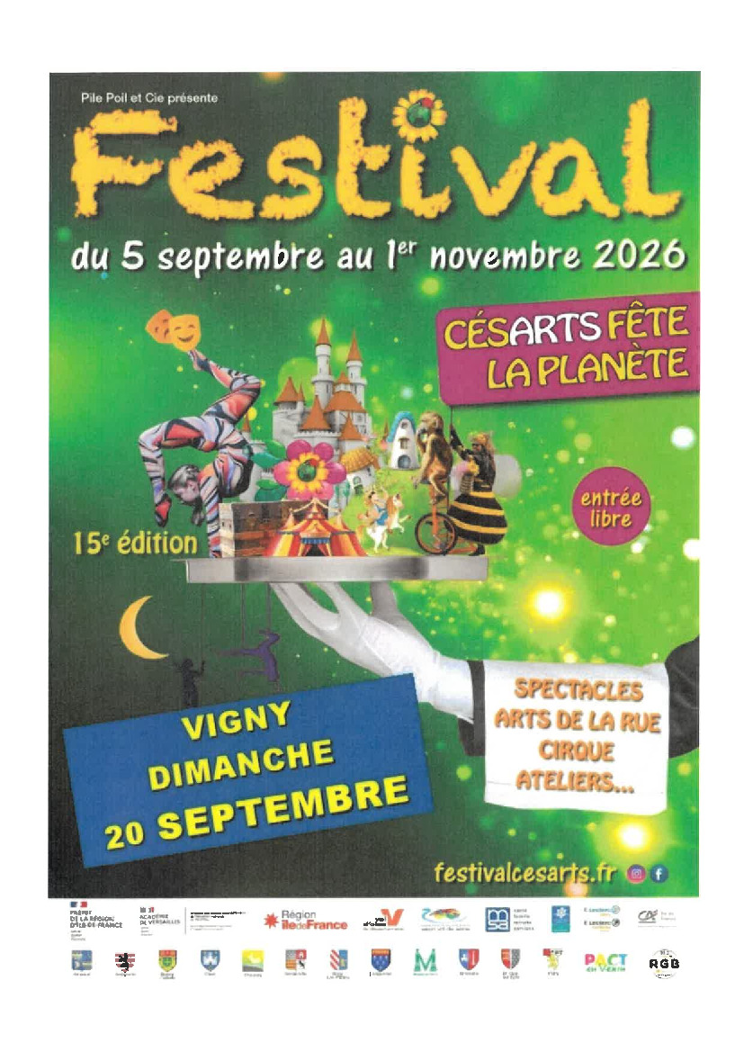 Le Festival Césarts à Vigny - 20 septembre