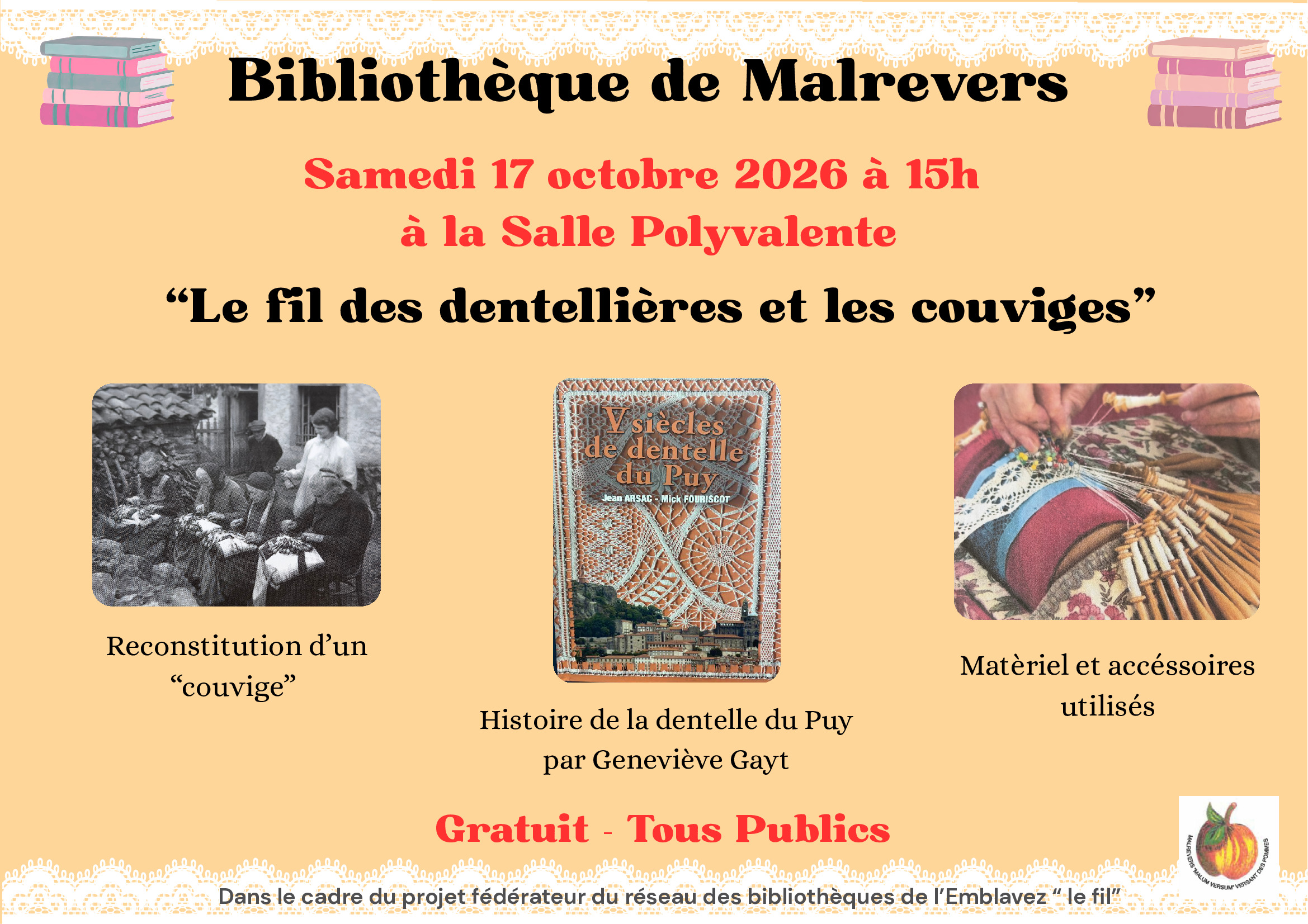 Animation de la bibliothèque