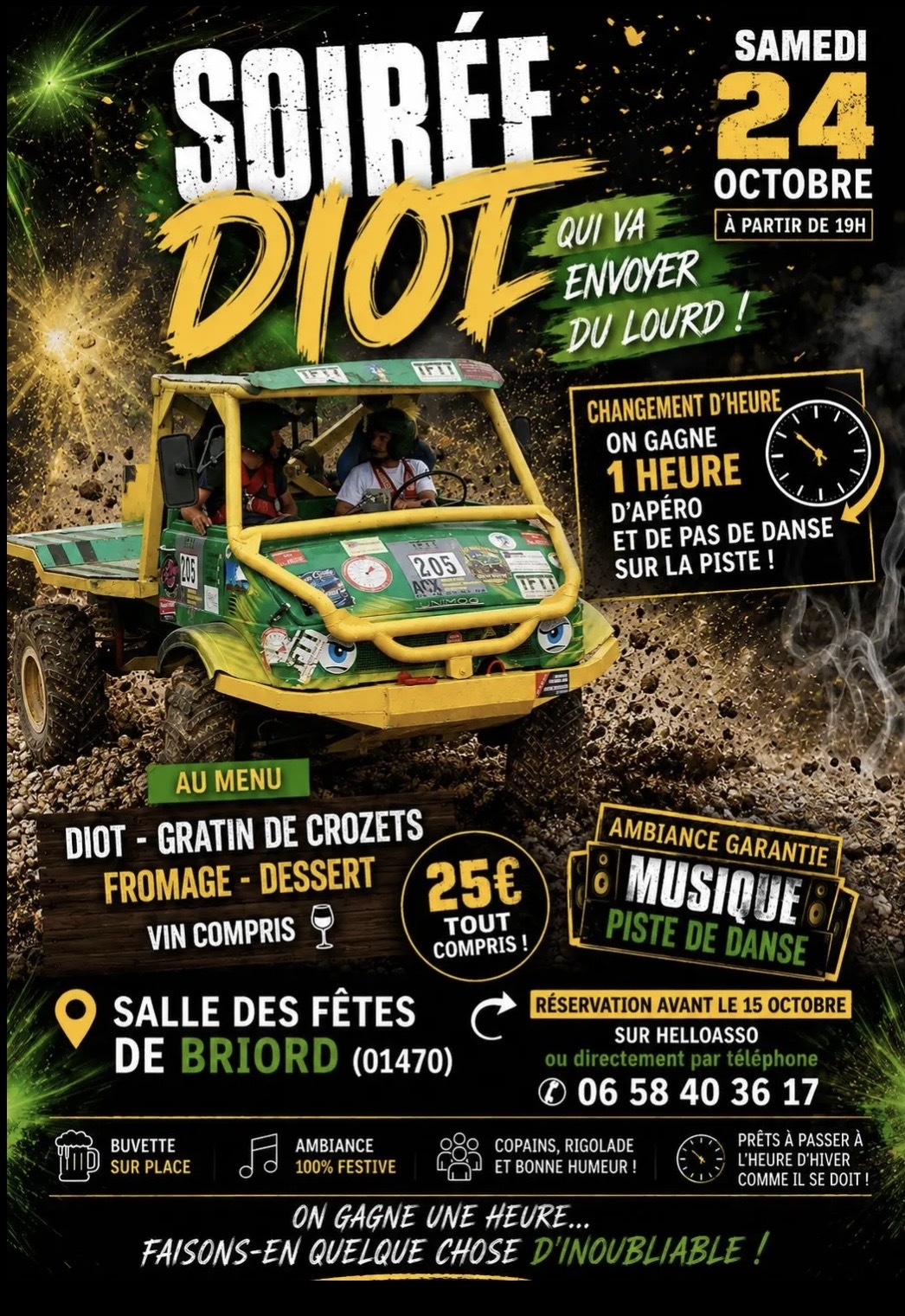 Soirée diot