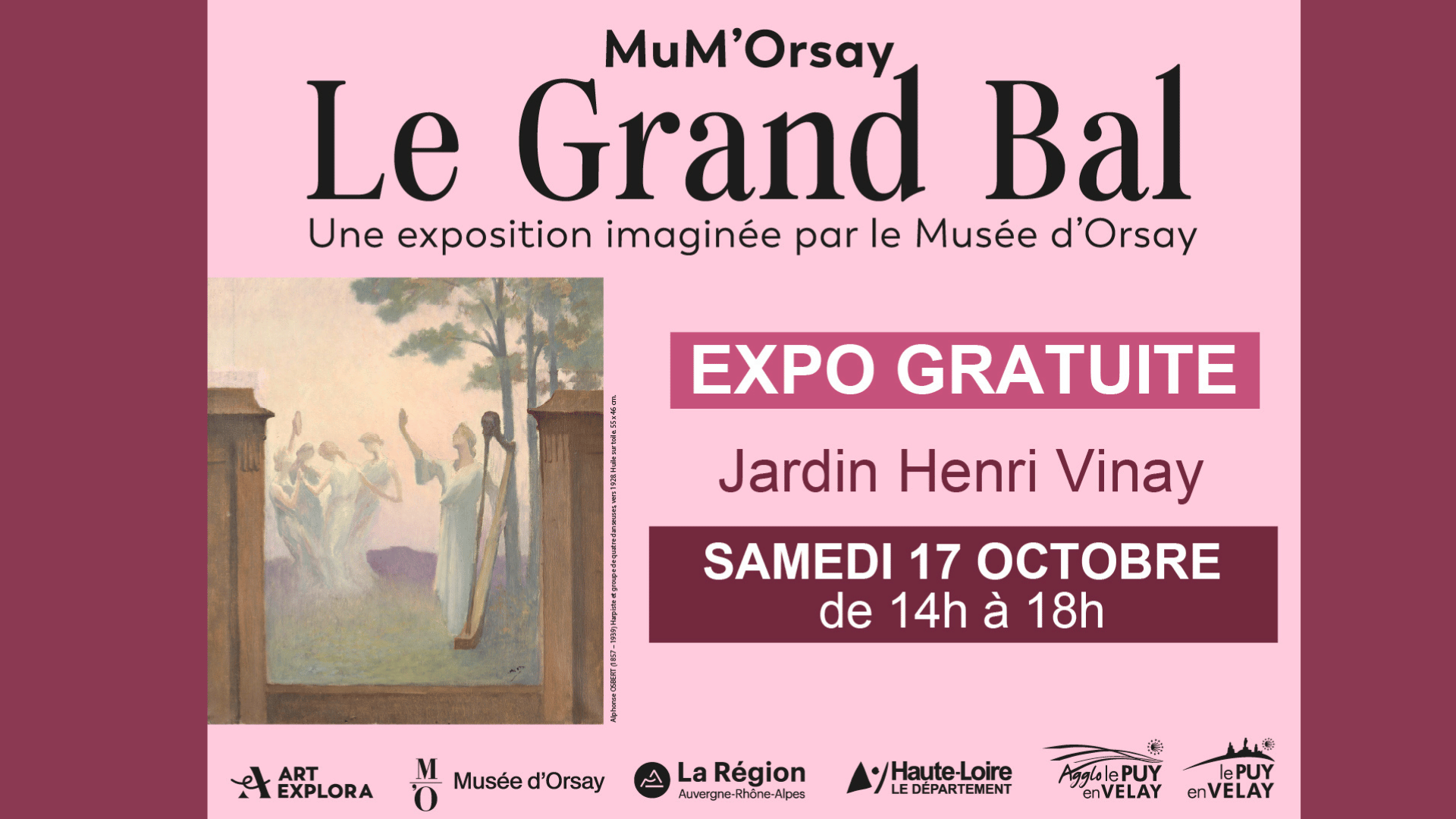 17 octobre : Le musée d’Orsay vient à vous...au Puy-en-Velay !