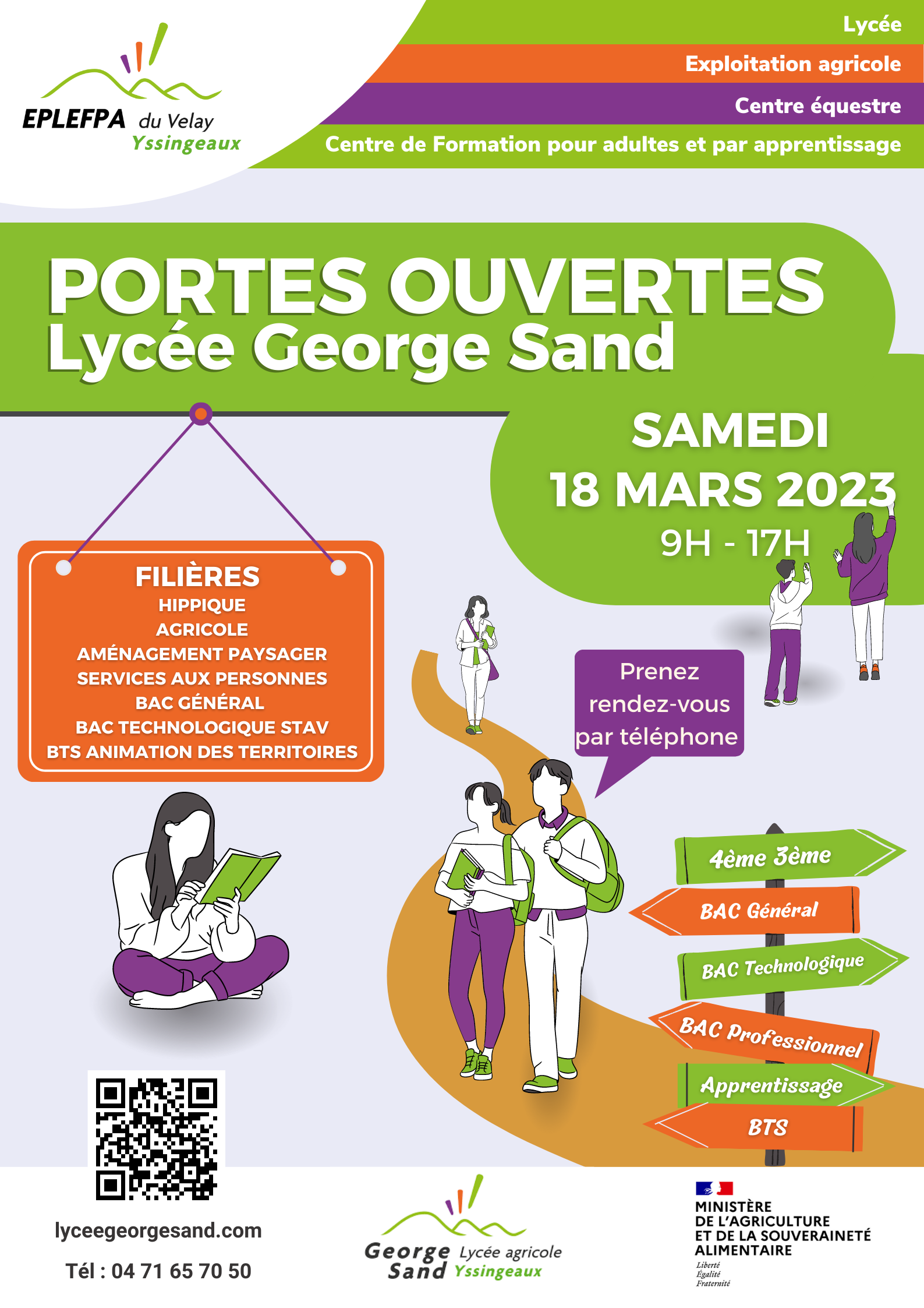 News Journ Es Portes Ouvertes Lyc E George Sand Lyc E George Sand